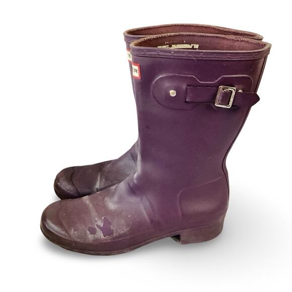 Hunter, Short Boots, purple - Picture 5 of 9